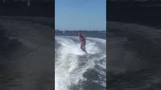 Wakeboarding on video